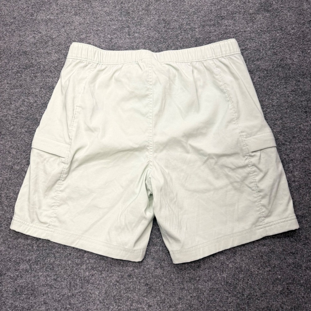 The North Face Mens Mint Green Cargo Hiking Shorts Elastic Belted Size Medium - Picture 8 of 8